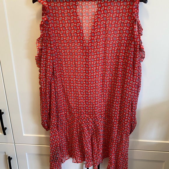 The Kooples silk sheer dress shell - Picture 7 of 7
